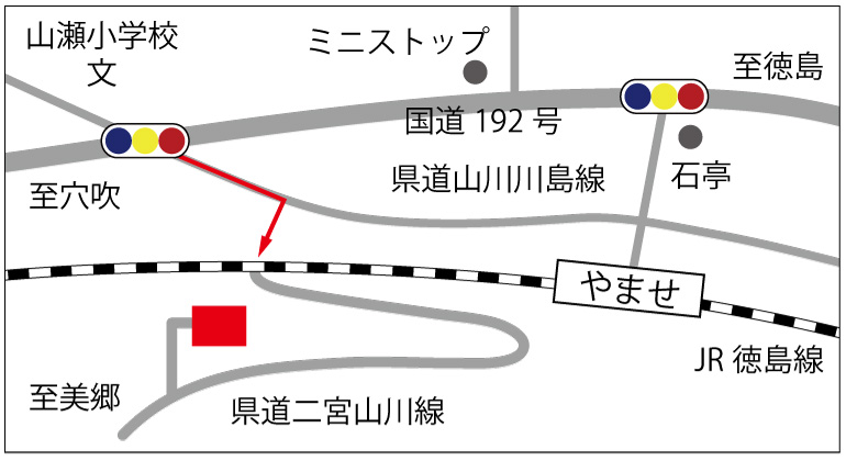 マップ：社会福祉法人　博友会本部