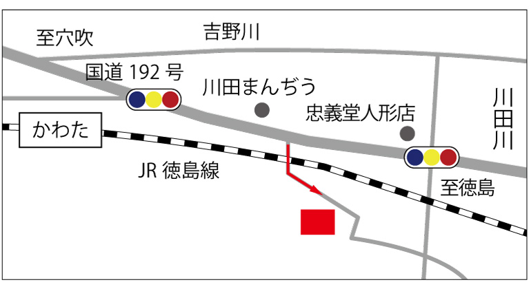 マップ：ケアセンター　和紙のさと