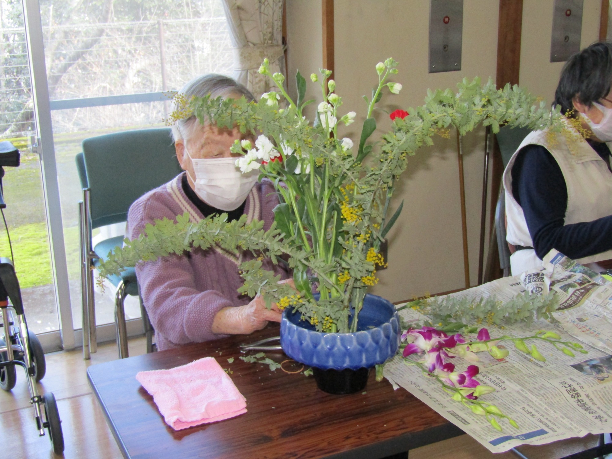 写真：生け花のイメージ