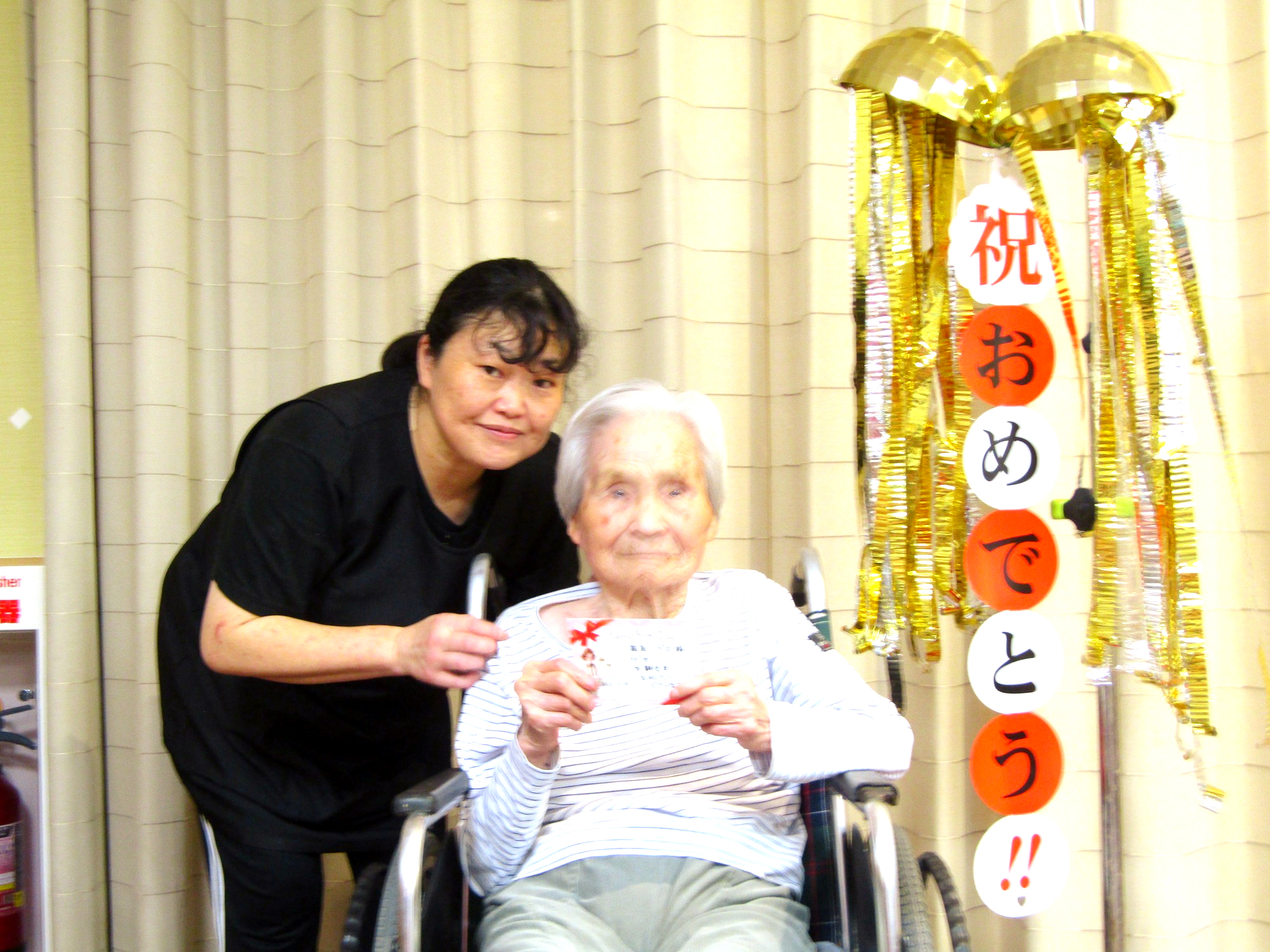写真：優勝者