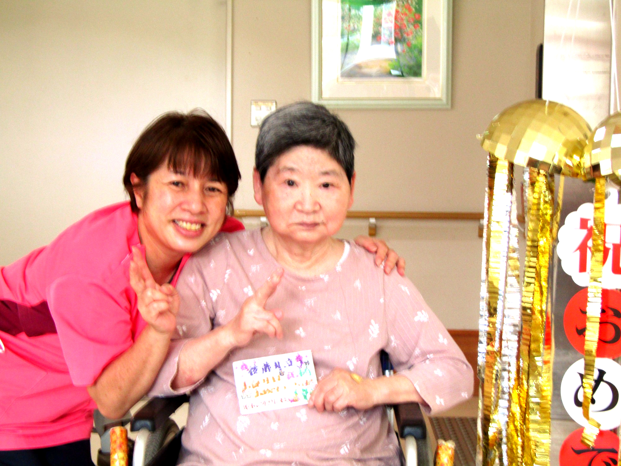 写真：優勝者