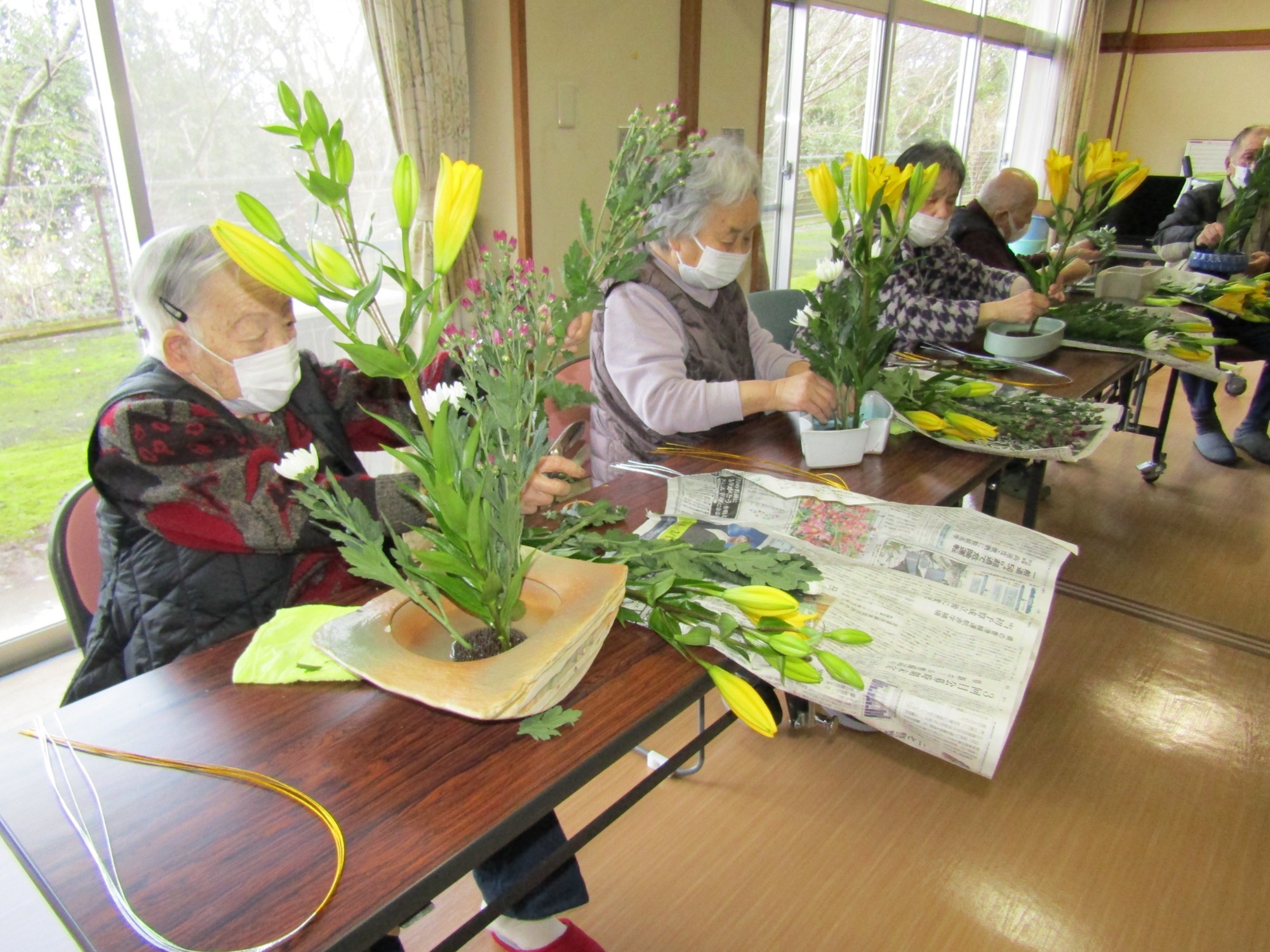 写真：生け花のイメージ