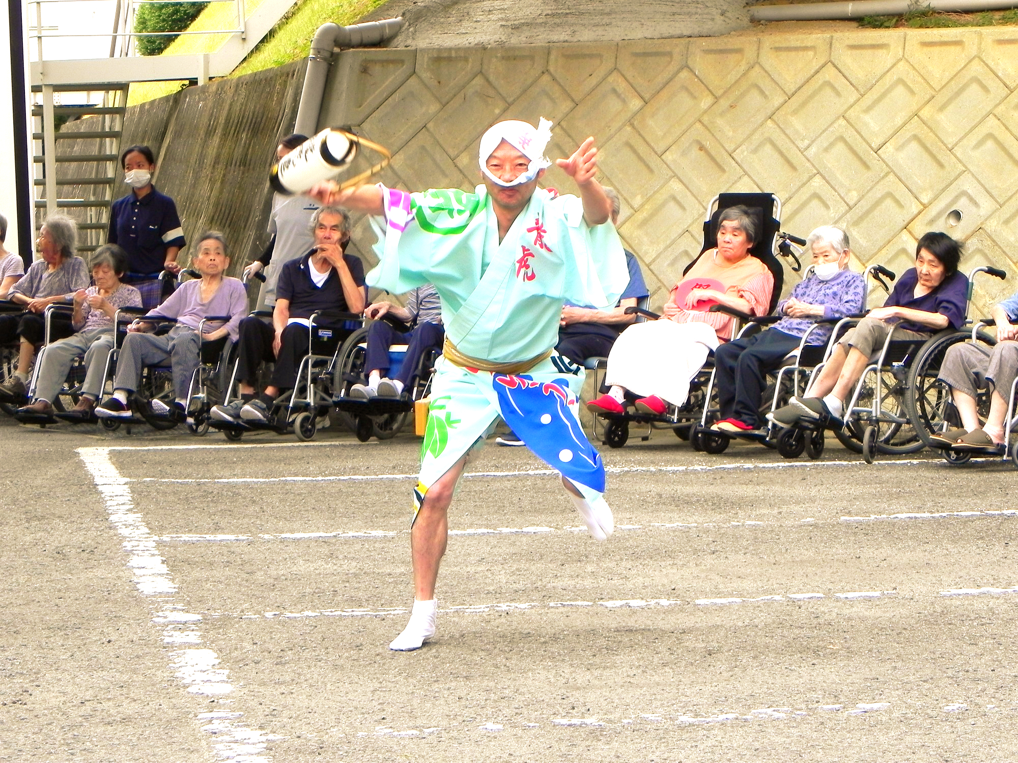 写真：優勝者