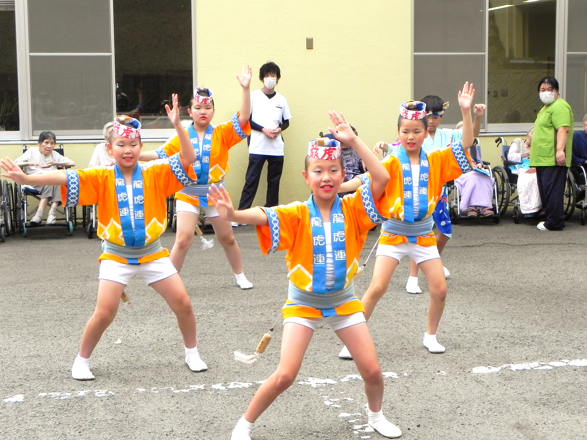 写真：優勝者